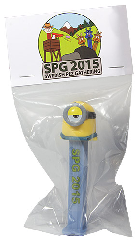 PEZ - Convention - Swedish Pez Gathering - 2015 - Minion Stuart