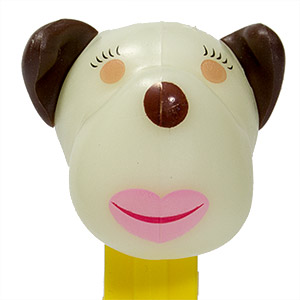 PEZ - AWL / SOS - Halloween 2015 - Barkina - White GITD Head