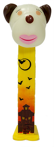 PEZ - AWL / SOS - Halloween 2015 - Barkina - White GITD Head