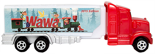 PEZ - Trucks - Advertising Trucks - Wawa - Truck - Red cab - 2015