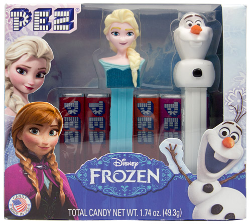 PEZ - Disney Movies - Frozen - Elsa A & Olaf Gift Set