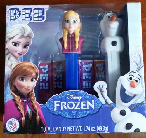 PEZ - Disney Movies - Frozen - Anna A & Olaf Gift Set