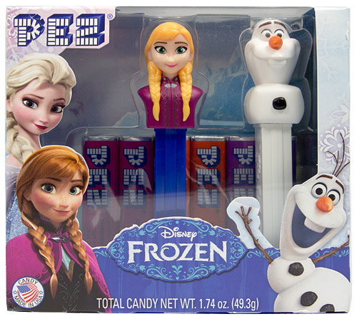 PEZ - Disney Movies - Frozen - Anna A & Olaf Gift Set