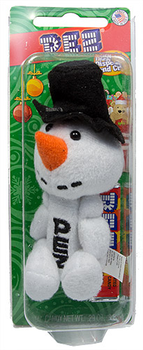 PEZ - Plush Dispenser - Winter Plush - Snowman - B