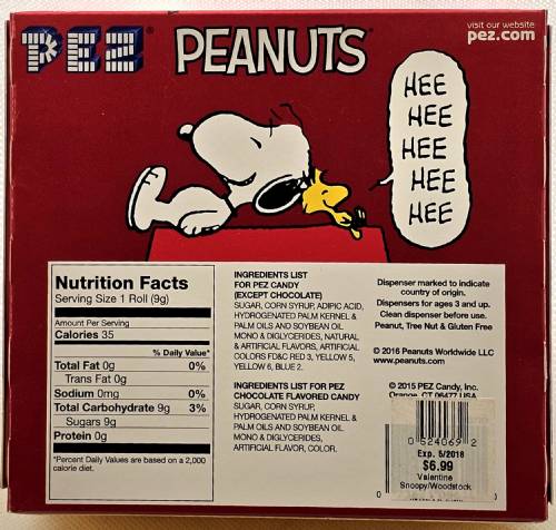 PEZ - Snoopy and the Peanuts Gang - Snoopy and Woodstock Gift Set