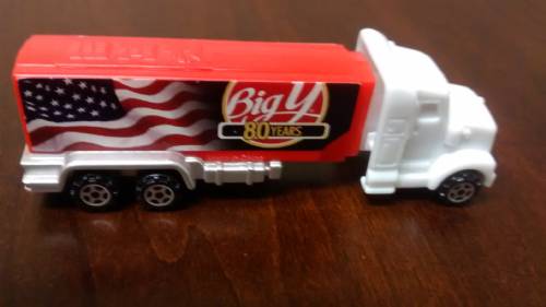 PEZ - Advertising Big Y Foods - Truck - White cab