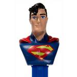 PEZ - Superman B black curl, blue straight scarf