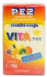 PEZ - VITA rainbow stripes, white font
