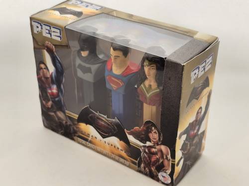 PEZ - Batman vs. Superman - DC - Justice League Gift Set 3-Pack