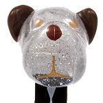 PEZ - Barky Brown Crystal Glitter Head on 1st anniversary 14th FEB 2016