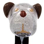 PEZ - Barky Brown  Crystal Glitter Head on 1st anniversary 14th FEB 2016