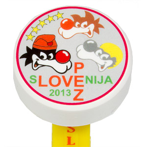 PEZ - Slovenian PEZ 2013 - Puck - 3 Vuckos - White