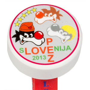 PEZ - Slovenian PEZ 2013 - Puck - 3 Vuckos - White