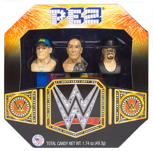 PEZ - Famous People - WWE - WWE Gift Box