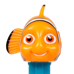 PEZ - Finding Nemo / Dory - Finding Nemo - Nemo - thicker line head fin - B