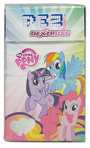 PEZ - Dextrose Packs - My Little Pony - nutrition backside