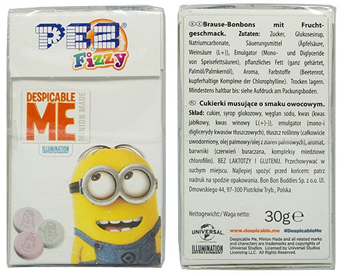 PEZ - Dextrose Packs - Despicable Me