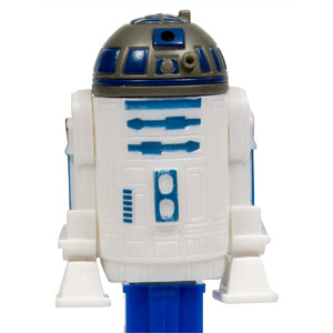 PEZ - Star Wars - Series C - R2-D2 - LFL - white - A