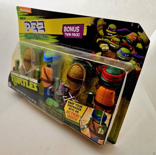 PEZ - Series C - Connectibles - Leonardo & Raphael Double Pack