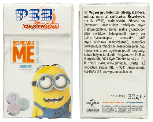 PEZ - Dextrose Packs - Despicable Me