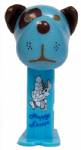 PEZ - Barky Brown Mini  Lightblue Head on Light Blue