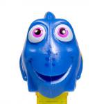 PEZ - Dory  dark spots on nose on translucent US yellow