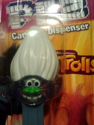 PEZ - Dreamworks Movies - Trolls - Guy Diamond - crystal nose