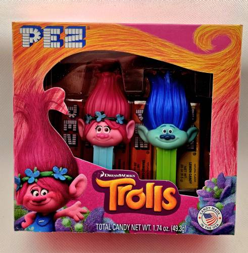 PEZ - Dreamworks Movies - Trolls - Collectors Set Double Mini Pack