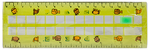 PEZ - Rulers - cm / inch ruler - green