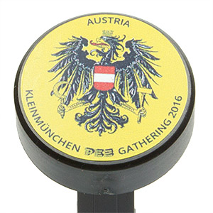 PEZ - Kleinmnchner PEZ Sammeltreffen - 2016 - Puck - Austrian emblem