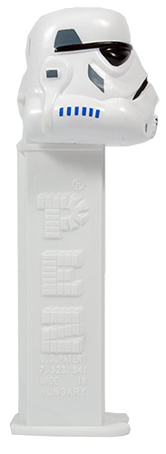 PEZ - Star Wars - Series A - Storm Trooper - white, blue stripes
