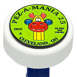 PEZ - Convention - PEZAMANIA - 2015 - Puck Yellow Cow