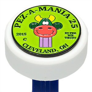 PEZ - Convention - PEZAMANIA - 2015 - Puck Green Cow