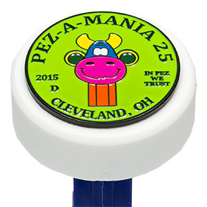 PEZ - Convention - PEZAMANIA - 2015 - Puck Blue Cow