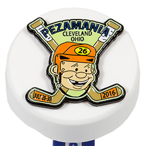 PEZ - Convention - PEZAMANIA - 2016 - Puck Orange with Green