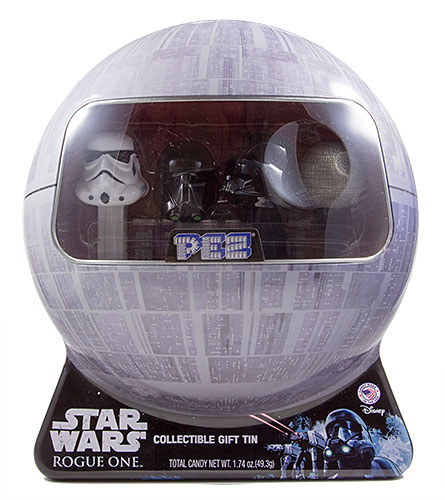 PEZ - Star Wars - The Rogue One - Death Star Tin Box