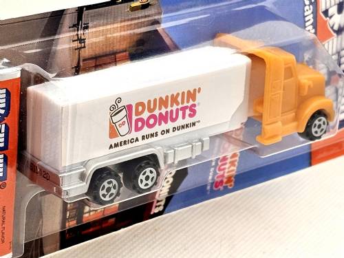 PEZ - Advertising Dunkin' Donuts - Truck - Orange cab