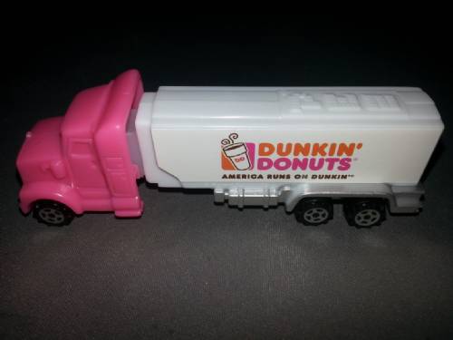 PEZ - Advertising Dunkin' Donuts - Truck - Pink cab