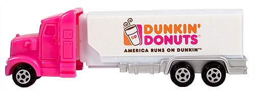 PEZ - Advertising Dunkin' Donuts - Truck - Pink cab