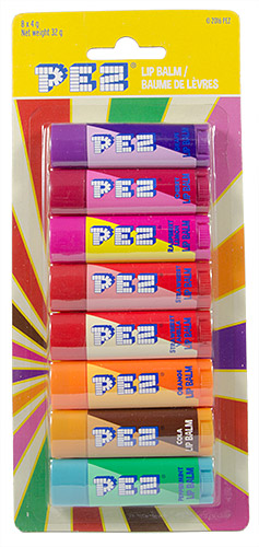 PEZ - Lip Balm/Gloss - Lip Balm - Euro 2016 - Lip Balm 8-Pack