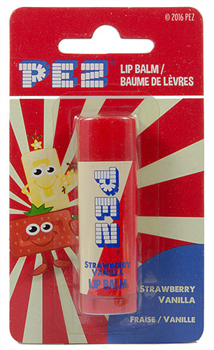 PEZ - Lip Balm - Euro 2016 - Lip Balm - Strawberry Vanilla