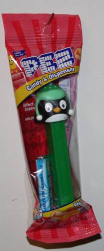 PEZ - Christmas - Penguin - green cap