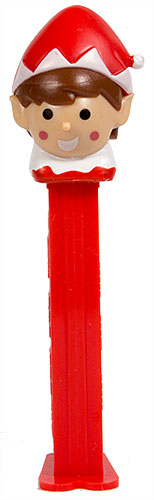 PEZ - Christmas - Elf - red/white cap - B