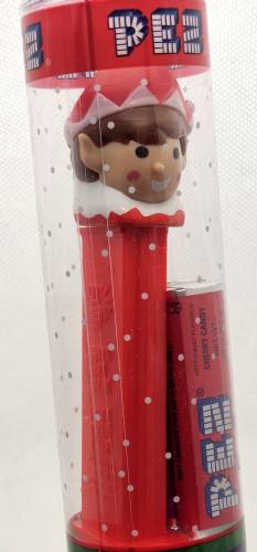 PEZ - Christmas - Elf - red/white cap - B