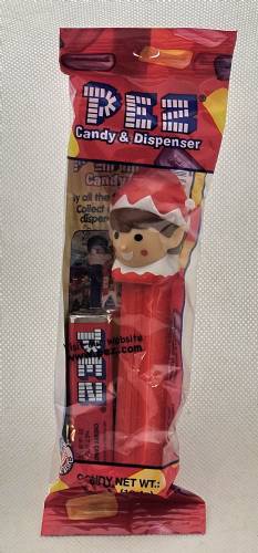 PEZ - Christmas - Elf - red/white cap - B