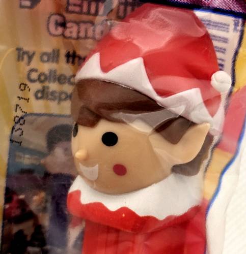 PEZ - Christmas - Elf - red/white cap - B