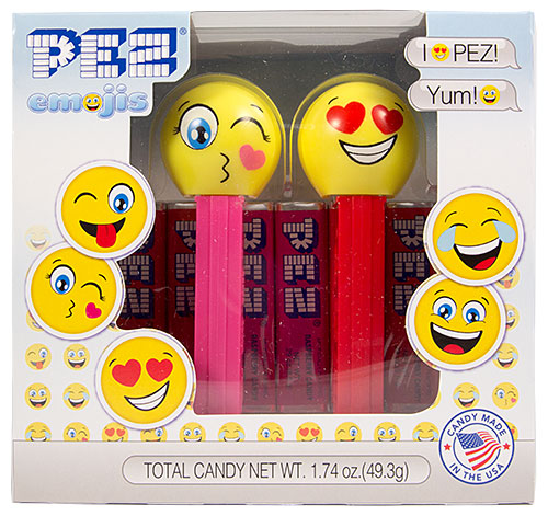 PEZ - Emoji - Emoji Twin Pack Love & Kissing - US Release