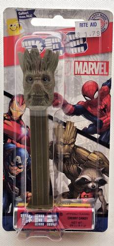 PEZ - Super Heroes - Guardians of the Galaxy - Marvel - Groot