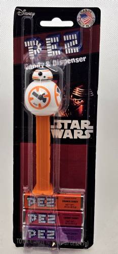 PEZ - Star Wars - The Force Awakens - BB-8 - glossy black spot