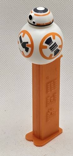 PEZ - Star Wars - The Force Awakens - BB-8 - glossy black spot